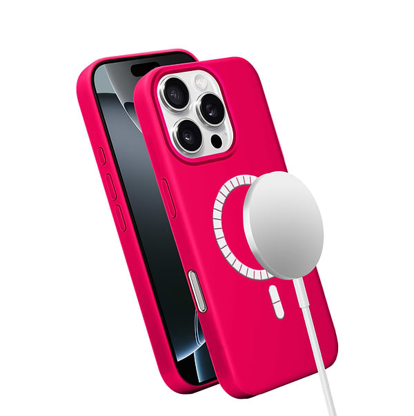 Фото - Чехол для смартфона MAKE for Apple iPhone 16 Pro Silicone Solo Fuchsia (MCSO-AI16PFC)