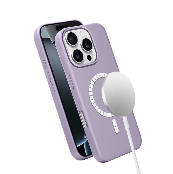 Фото - Чохол для смартфону MAKE for Apple iPhone 16 Pro Silicone Solo Lilac (MCSO-AI16PLC)