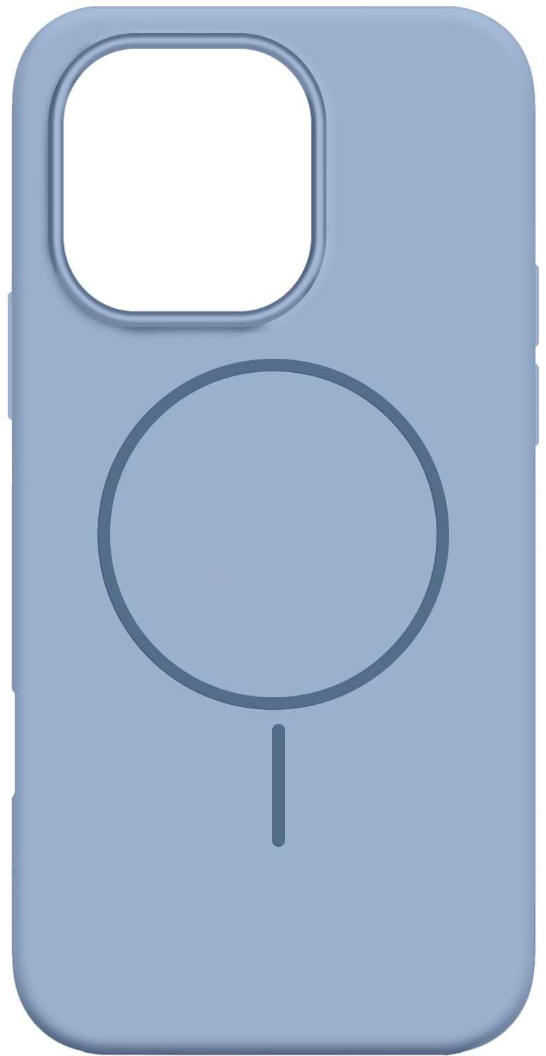 Чохол для смартфону MAKE for Apple iPhone 16 Pro Silicone Solo Sky Blue (MCSO-AI16PSB)