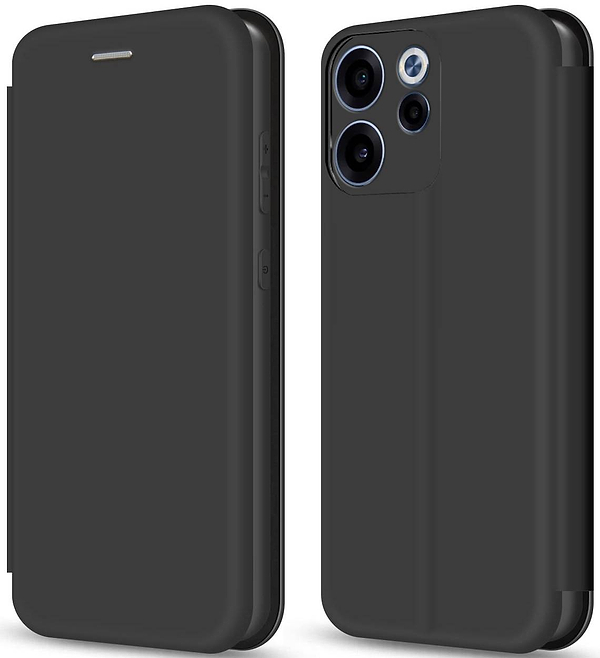 Фото - Чехол для смартфона MAKE for Oppo Reno15F/15FS Flip Black (MCP-OR15F/15FSBK)