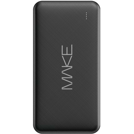 Батарея мобільна MAKE 20W 10000 mAh PD+QC Black (MPB-105BK) - Фото 1