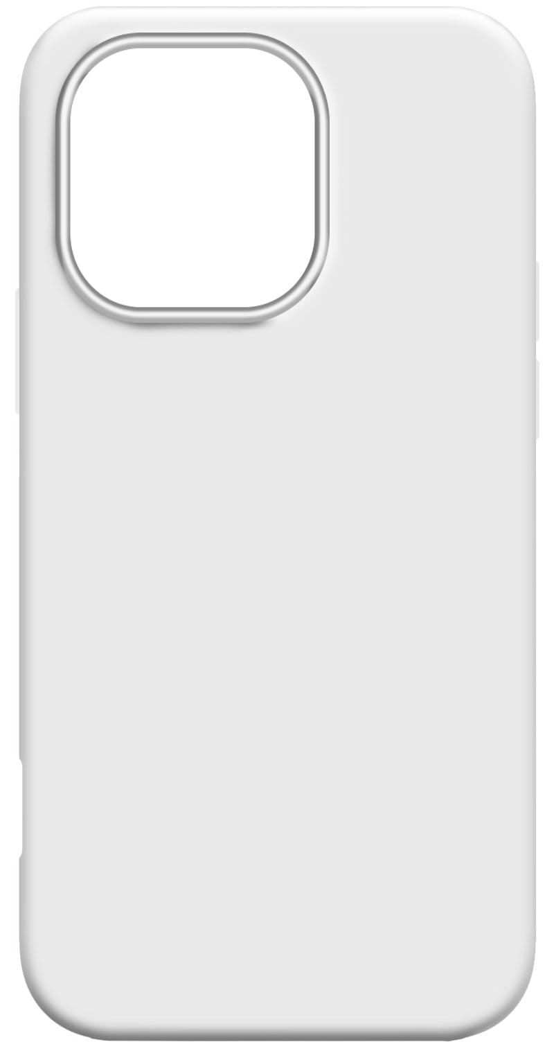 Чехол для смартфона MAKE Apple iPhone 16 Pro Silicone Titanium White (MCL-AI16PSI) - Фото 1