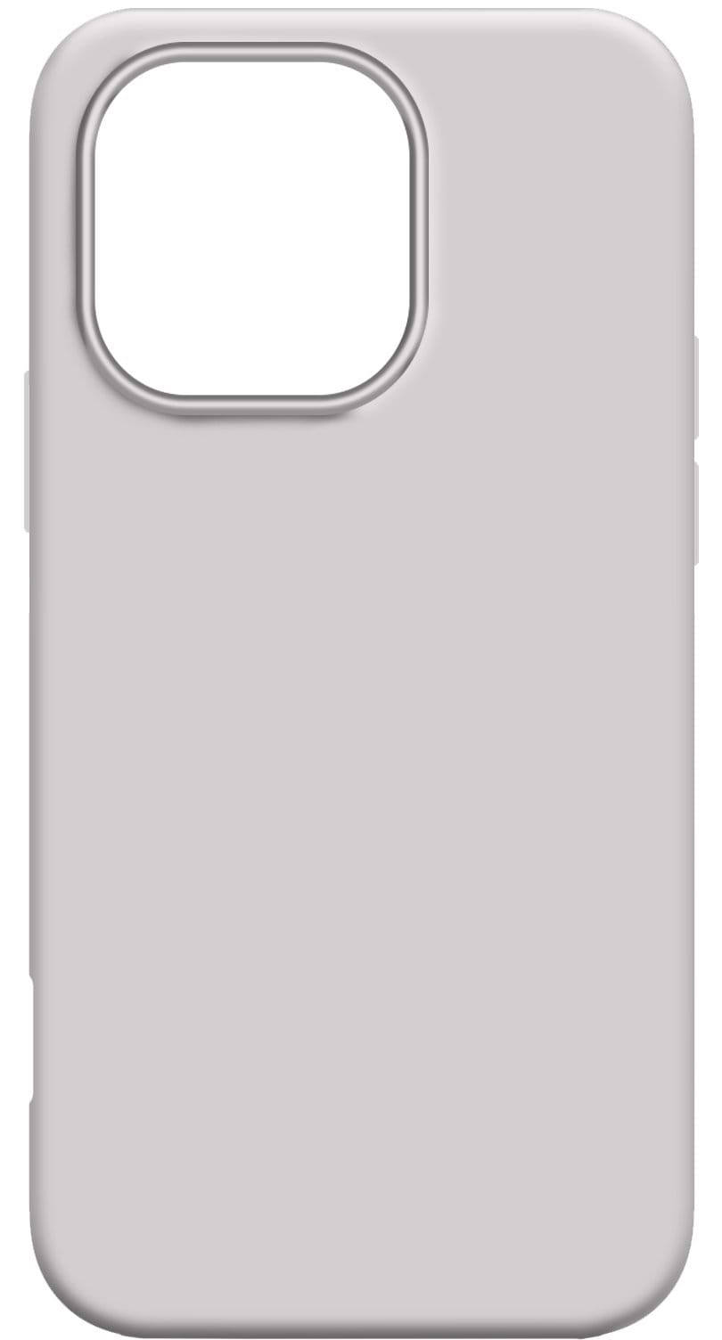 Чехол для смартфона MAKE Silicone Apple iPhone 16 Pro Titanium (MCL-AI16PTM) - Фото 1