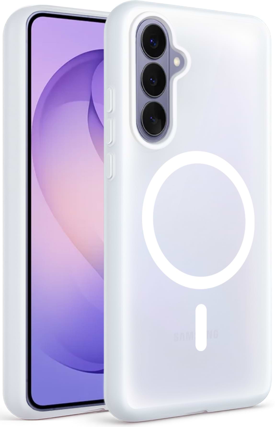 Чохол для смартфону MAKE Silicone Aura Magnet for Samsung S26, Clear (MCLAM-SS26)