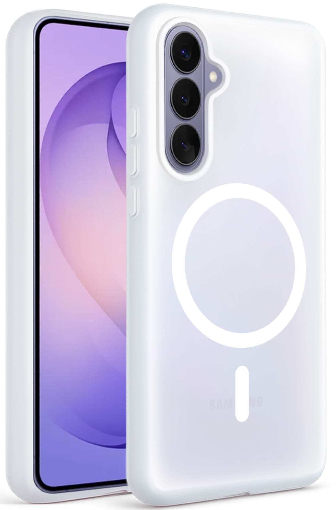 Чохол для смартфону MAKE Silicone Aura Magnet for Samsung S26 Plus, Clear (MCLAM-SS26P)