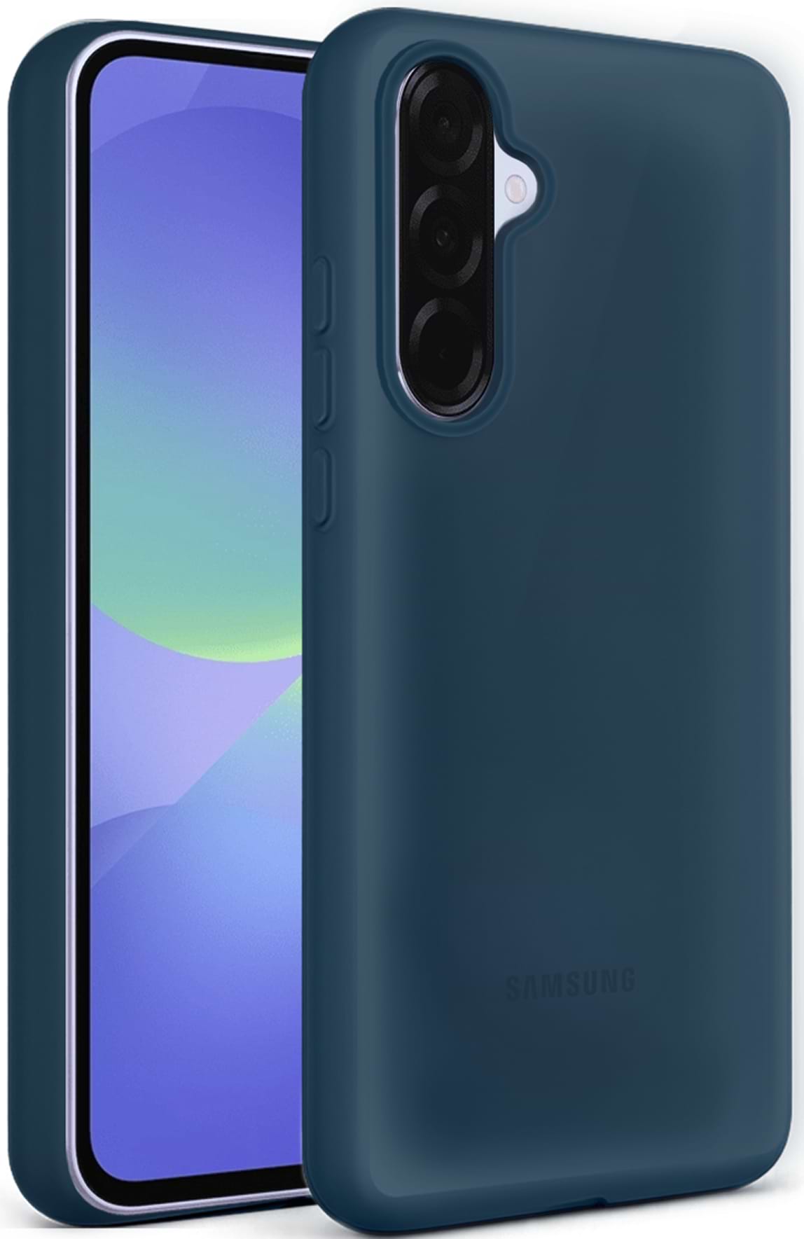 Чохол для смартфону MAKE Silicone for Samsung A37, Aura Blue (MCLA-SA37BL)