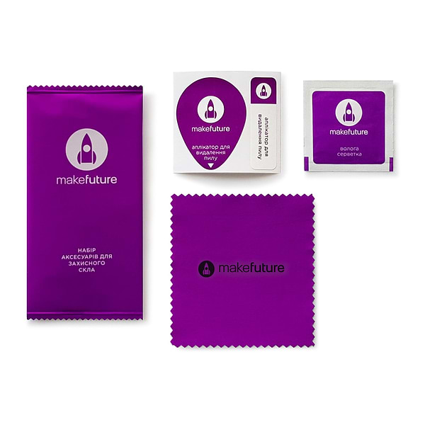 Фото - Уцінка - Захисне скло для смартфону MakeFuture 3D Apple iPhone 11 Pro Max Black (MG3D-AI11PM)