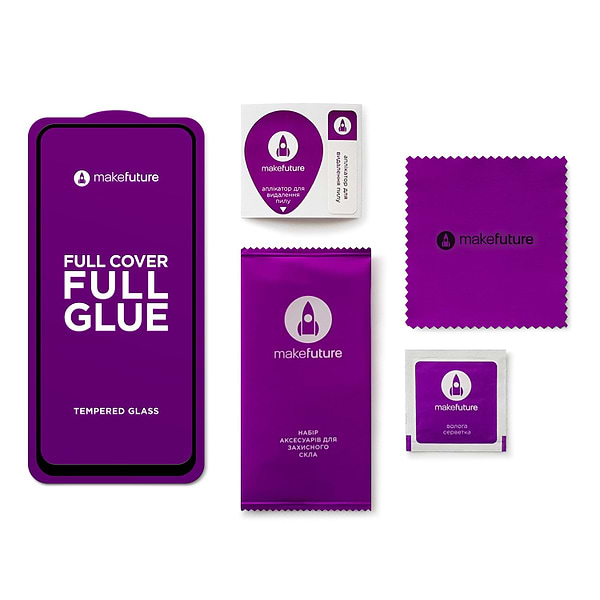 Фото - Захисне скло для смартфону MakeFuture Full Cover Full Glue Xiaomi Redmi 9C (MGF-XR9C)