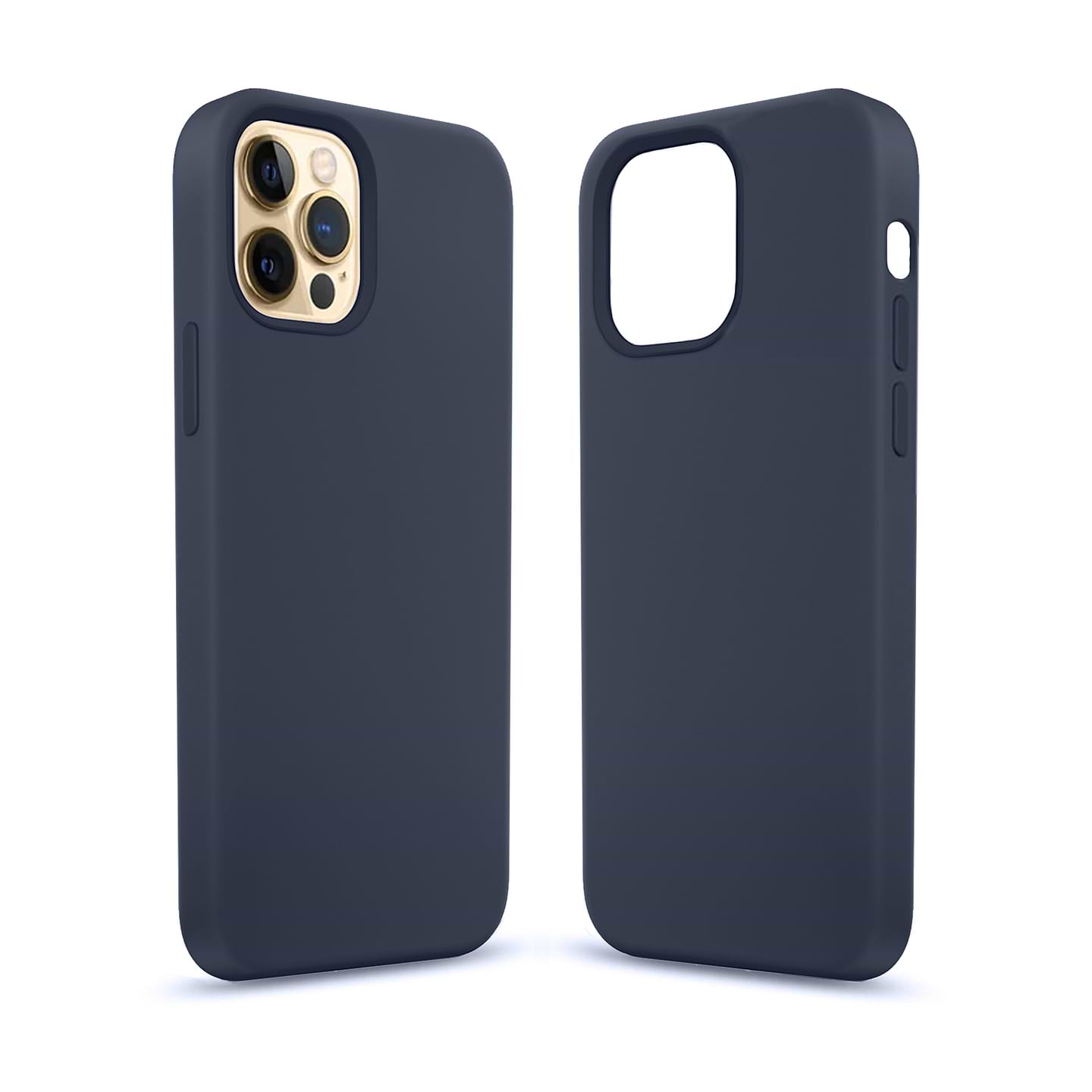 Чохол для смартфону MakeFuture Premium Silicone Apple iPhone 12 Pro Max Deep Navy (MCLP-AI12PMDN)