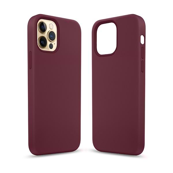 Фото - Чехол для смартфона MakeFuture Premium Silicone Apple iPhone 12 Pro Max Plum (MCLP-AI12PMPL)