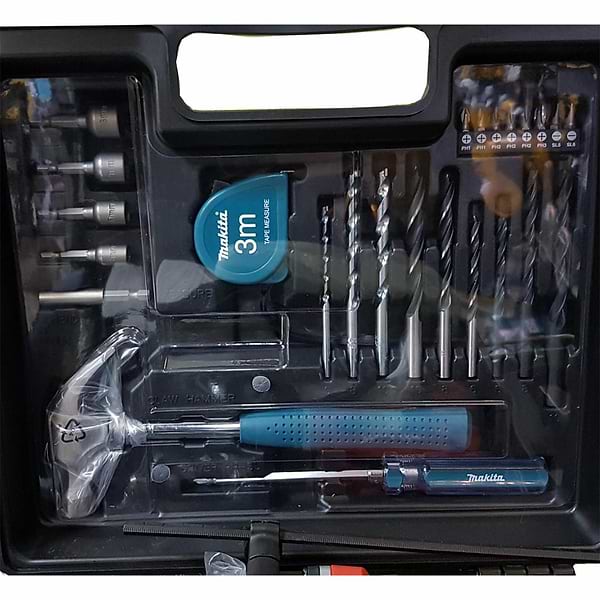 Фото - Ударний дриль Makita M8100KX2 MT + комплект ручного інструменту