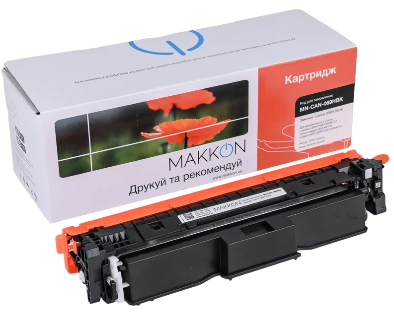 Картридж-тонер Makkon Canon 069H для MF-752/754 black (MN-CAN-069HBK)