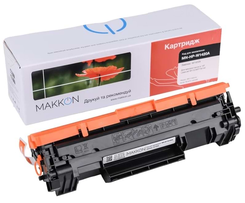 Картридж-тонер Makkon HP W1420A (142A) для LJ M110/ MFP M140 (MN-HP-W1420A)