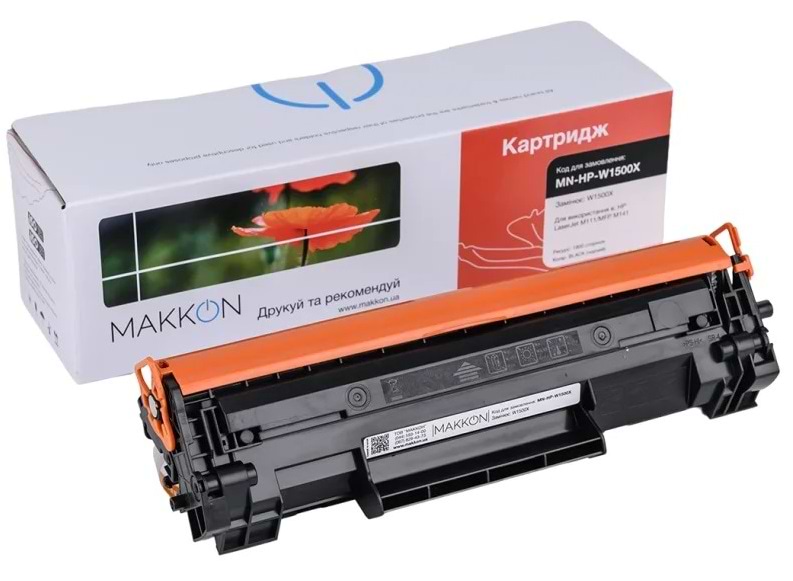 Картридж-тонер Makkon HP W1500X (150X) для LJ M111/M141 (MN-HP-W1500X)