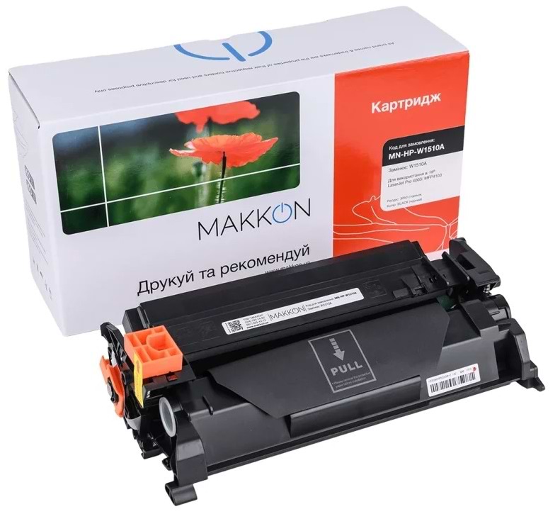 Картридж-тонер Makkon HP W1510A (151A) для LJ Pro 4003/4103 (MN-HP-W1510A)