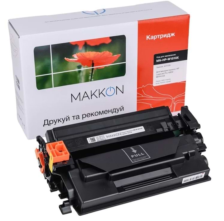 Картридж-тонер Makkon HP W1510X (151X) для LJ Pro 4003/4103 (MN-HP-W1510X)