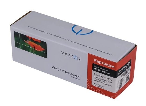 Картридж-тонер Makkon HP W1540A (154A) для LJ Tank 1602/2502/2602 (MN-HP-W1540A)