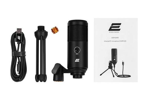 Фото - Мікрофон вокальний провідний 2E с триподом Maono AU-903 Streaming KIT USB (2E-MPC020)