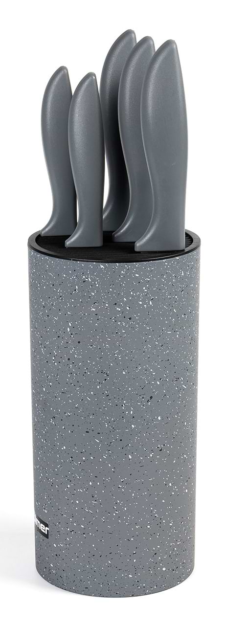 Фото - Набір ножів Holmer KS-66118-PSSPG Marble