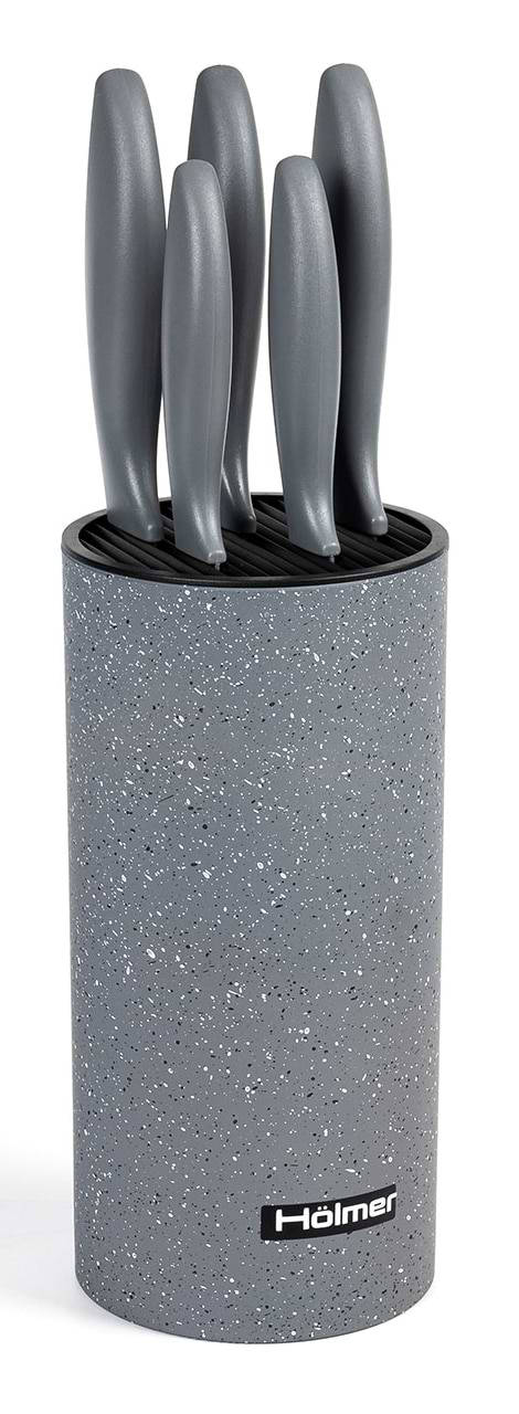 Фото - Набір ножів Holmer KS-66118-PSSPG Marble