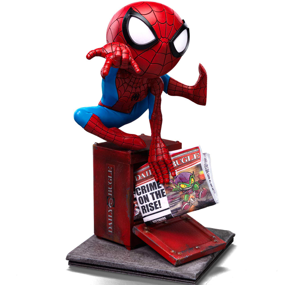 Фото - Колекційна фігурка Iron Studios MARVEL Spider-Man Daily Bugle newspaper 16.5 см (MARCAS112524-MC)
