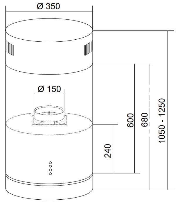Фото - Витяжка декоративна Gunter & Hauer MARGARETTE