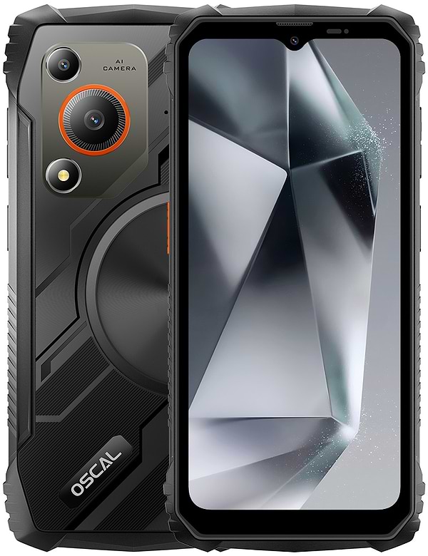 Фото - Смартфон Oscal Marine 1 4/128GB Black