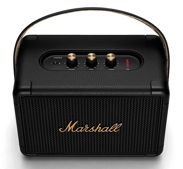Фото - Портативная акустика Marshall Kilburn II Black and Brass (1005923)