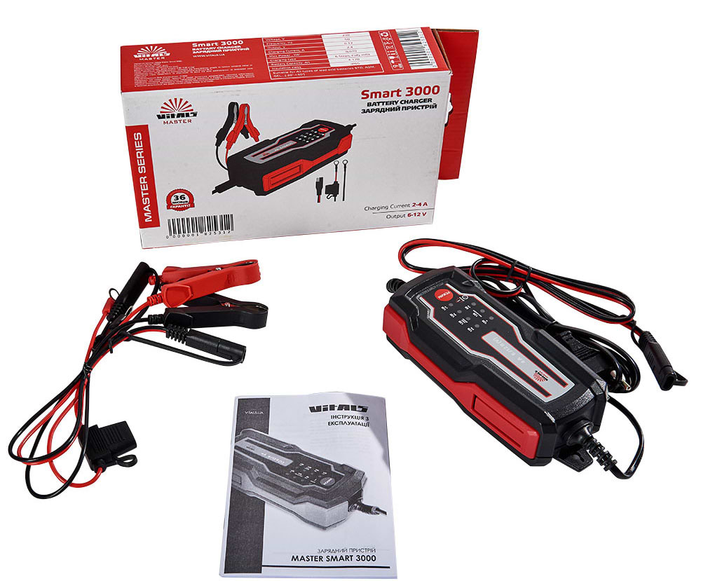 Зарядное устройство для авто VITALS Master Smart 3000