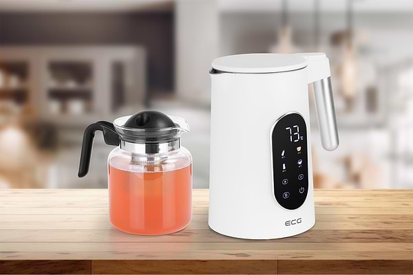 Фото - Электрический чайник ECG RK 1799 Smart White
