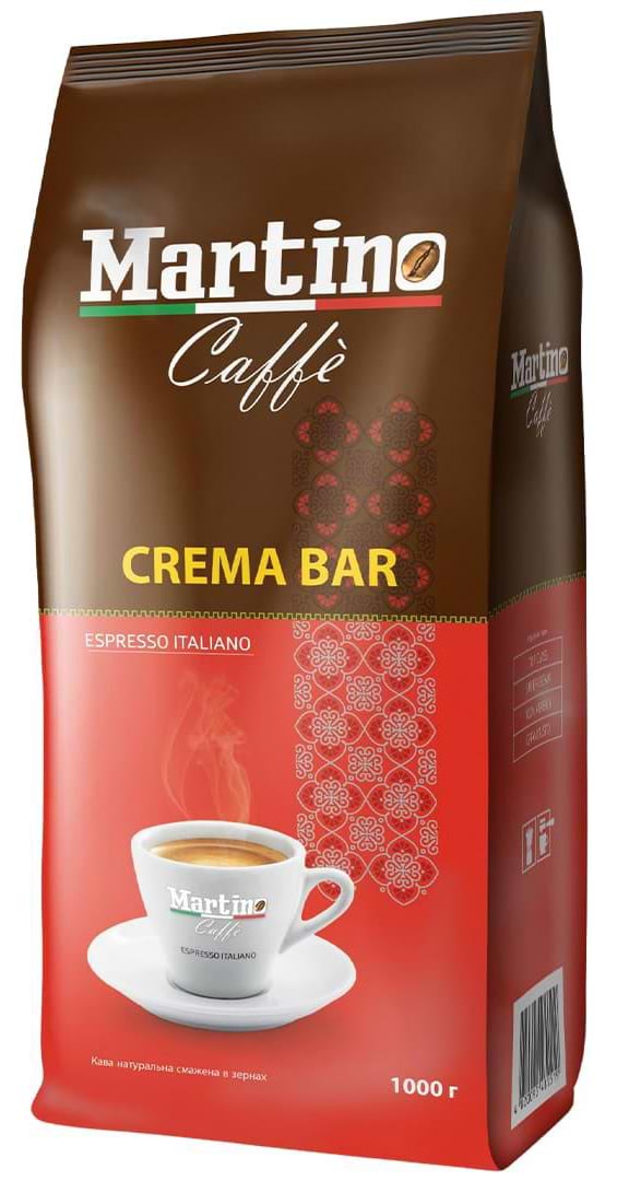 Кава в зернах Martino Сaffe Bar 1 кг