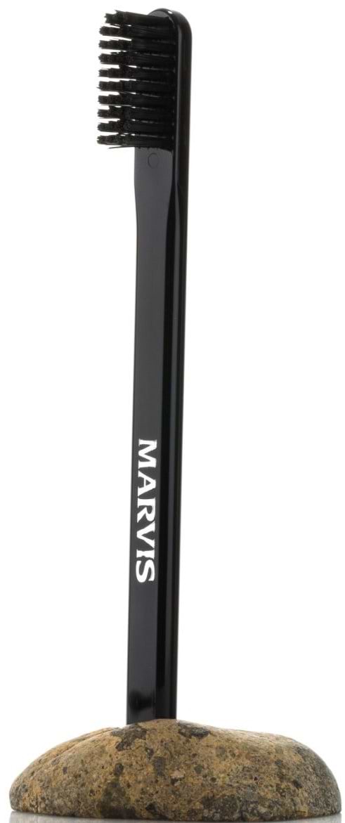 Фото - Зубна щітка Marvis середньої жорсткості Чорна (8004395110087)