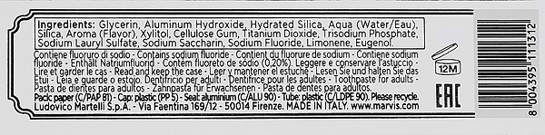 Фото - Зубная паста Marvis Whitening Mint 25 мл (8004395111312)