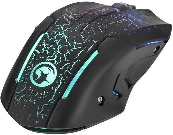 Фото - Миша дротова ігрова Marvo M207 7 colors-LED Black