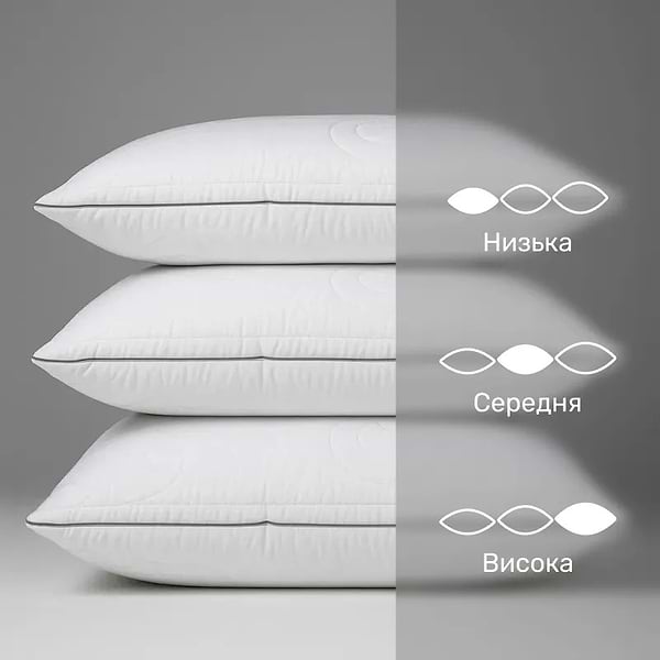 Фото - Подушка стандартная MirSon №507 Marzello Collection EcoSoft мягкая 70x70 см (2200012228654)