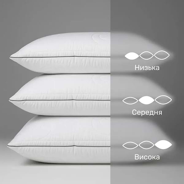 Фото - Подушка стандартная MirSon №507 Marzello Collection EcoSoft мягкая 40x60 см (2200012228609)