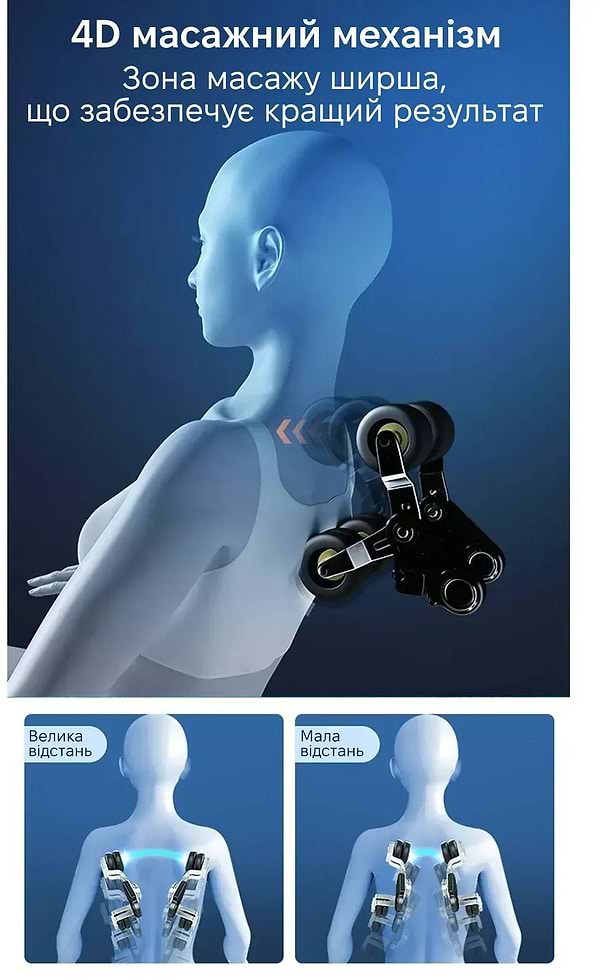 Фото - Масажне крісло INSPIRE A79L White