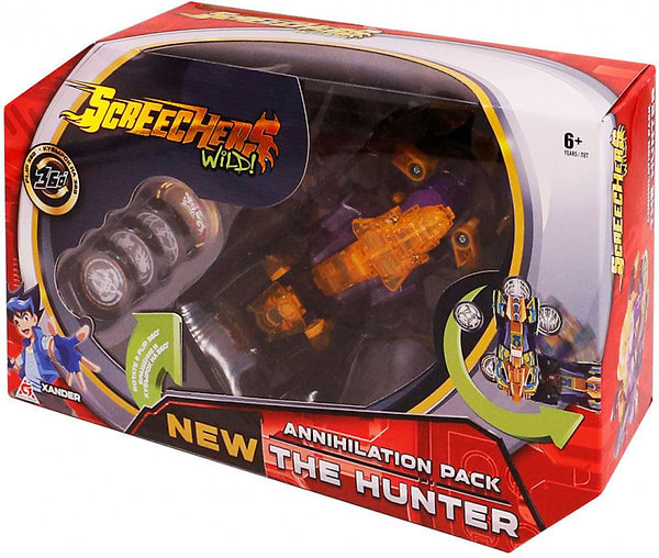 Фото - Машинка-трансформер Screechers Wild! S2 L3 - Хантер (EU684501)