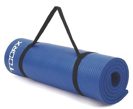 Килимок для йоги та фітнесу Toorx Fitness Blue (MAT-172) - Фото 1