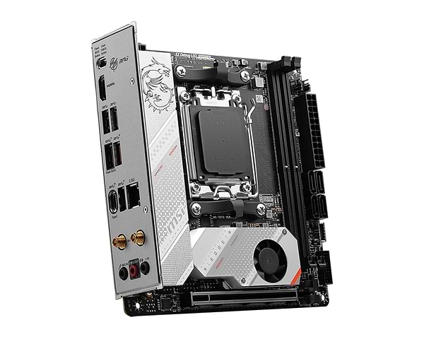 Фото - Материнская плата MSI MPG B650I EDGE WIFI DDR5