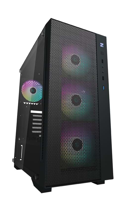 Корпус Deepcool Matrexx 55 Mesh ADD-RGB 4F Black (DP-ATX-MATREXX55-MESH-AR-4F)