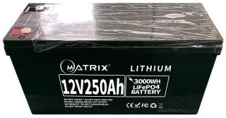 Аккумулятор для ИБП Matrix 12.8V 3.2kWh (MLR 12250)