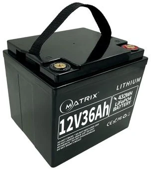 Аккумулятор для ИБП Matrix 12.8V 486.4Wh (MLR 1236)