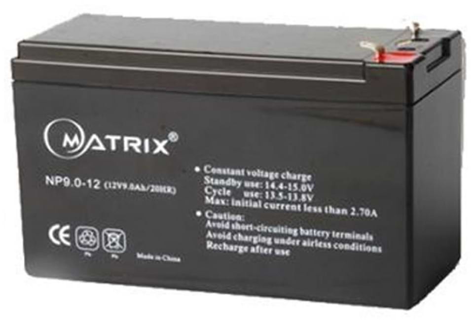 Аккумулятор для ИБП Matrix 12V 9AH (NP9-12)