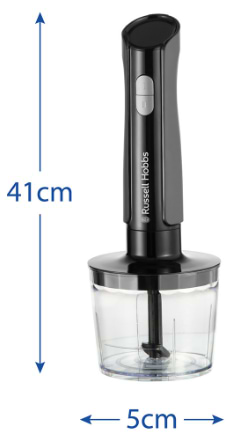 Фото - Блендер заглибний Russell Hobbs 27141-56 Matte Charcoal 3 in 1 Hand Blender