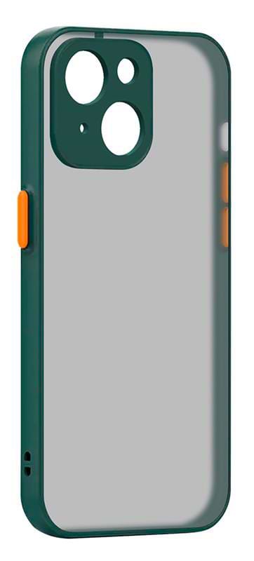 Чохол для смартфону Armorstandart Frosted Matte for Apple iPhone 14 Dark Green (ARM64489) - Фото 1