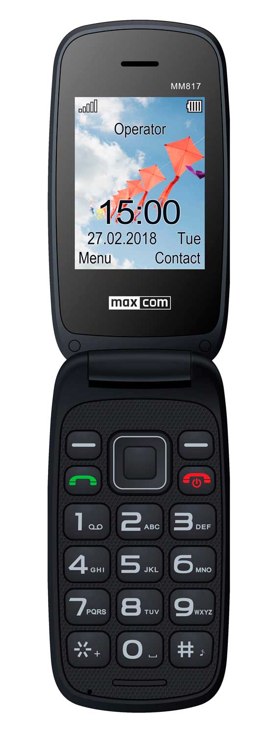 Фото - Мобильный телефон Maxcom MM817 Black