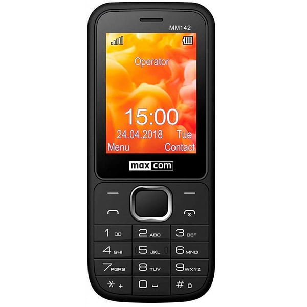 Фото - Мобільний телефон Maxcom MM142 Black