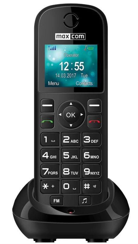 Фото - Мобільний телефон Maxcom MM35D Black