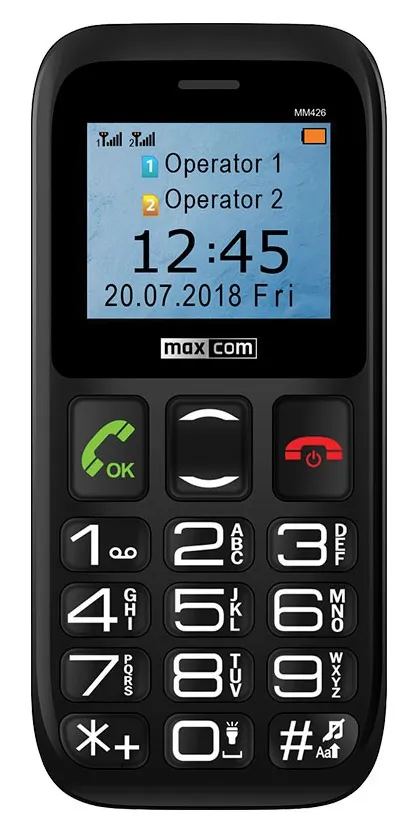 Фото - Уценка - Мобильный телефон Maxcom MM426 Black